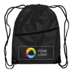 Drawstring Backpack with Full-Color Inkjet