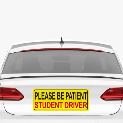 Reflective Car Magnet – photo 2