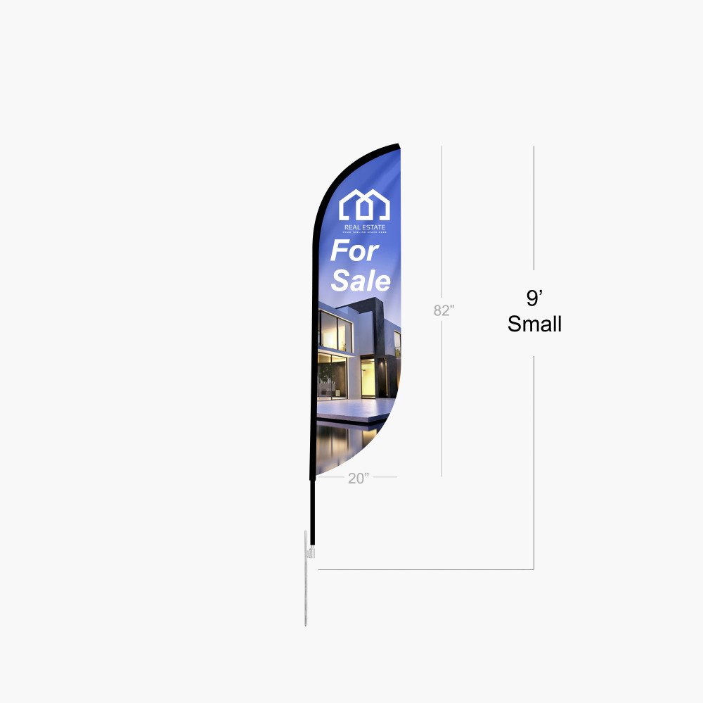Feather Convex Flag Feather Convex Flag