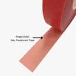 PET Double-Sided Tape (Red Tape), 2 Rolls – photo 2