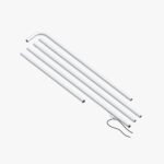 Rectangle Flag Pole Set