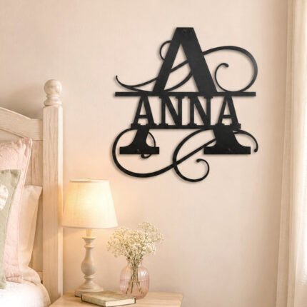 Laser Cut Metal Sign – photo 2
