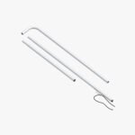 Rectangle Flag Pole Set – photo 3
