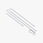 Rectangle Flag Pole Set – photo 2