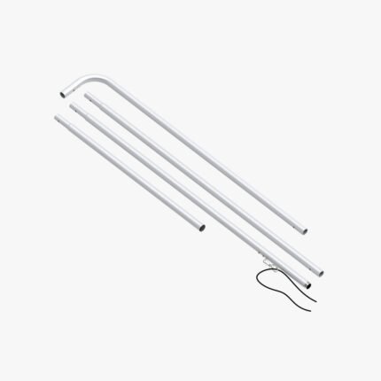 Rectangle Flag Pole Set – photo 2
