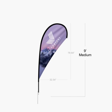 Teardrop Flag – photo 2